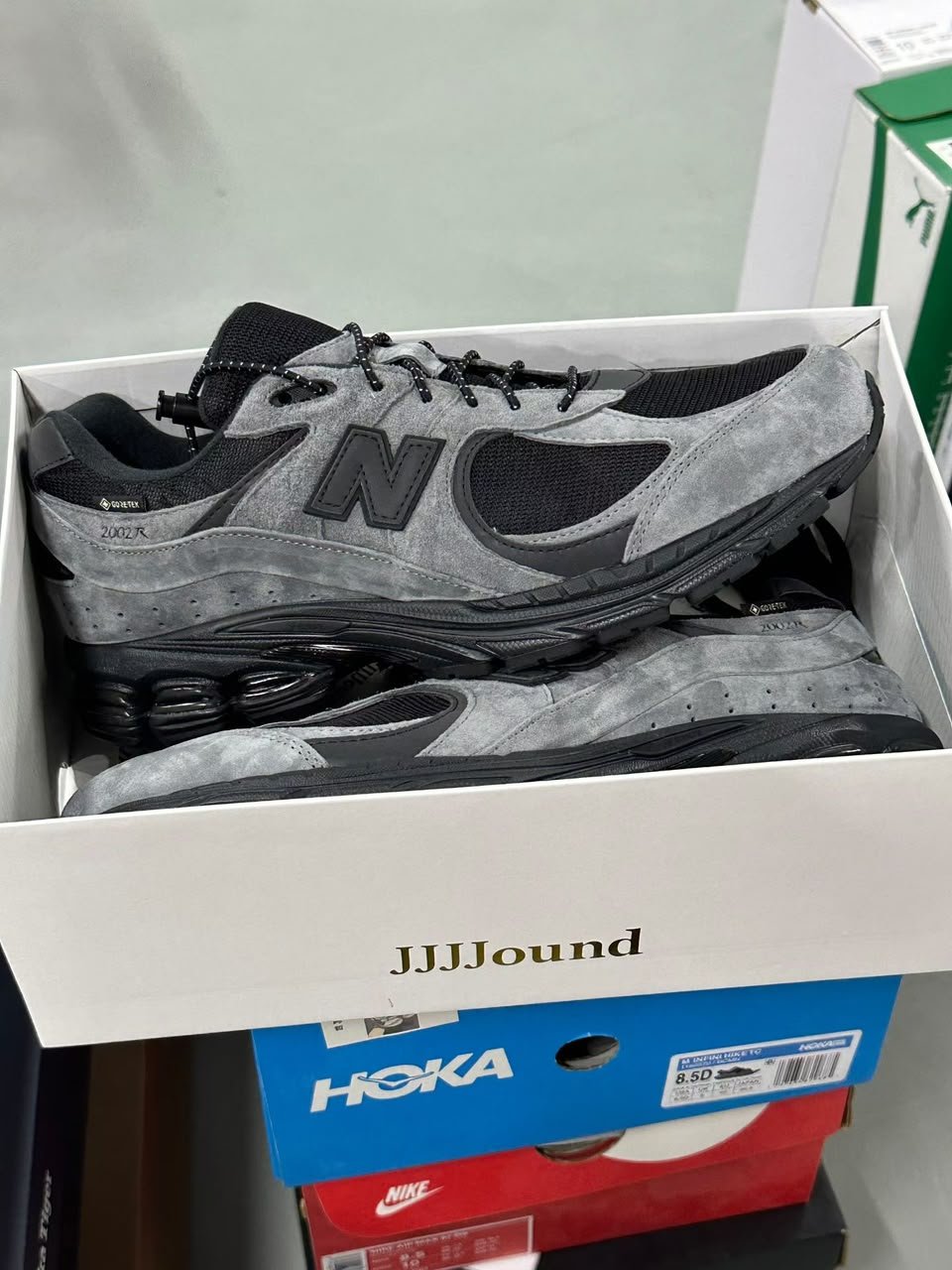 JJJJound x New Balance 2002R GORE-TEX "Charcoal"