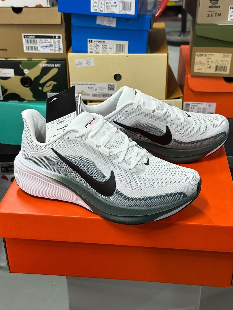 Nike Air Zoom Pegasus 42 White/Black/Mineral