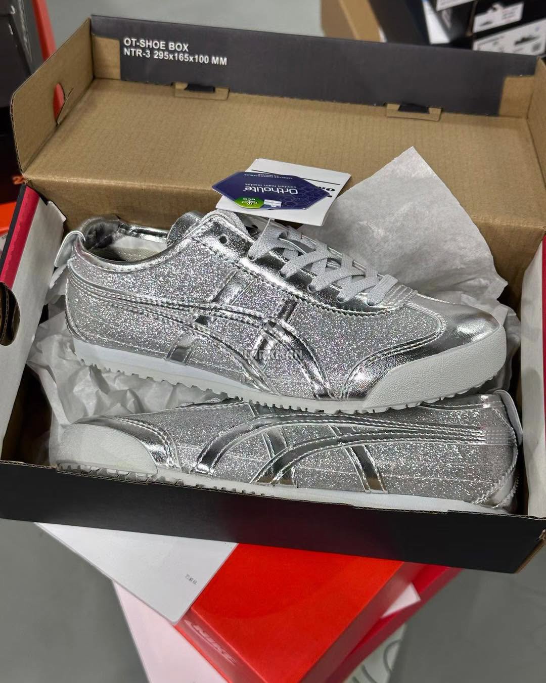 Onitsuka Tiger Mexico 66 | Glitter Pack Pure Silver