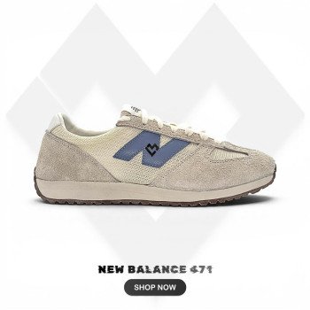 New Balance 471 panelled mesh-knit sneakers (1:1)